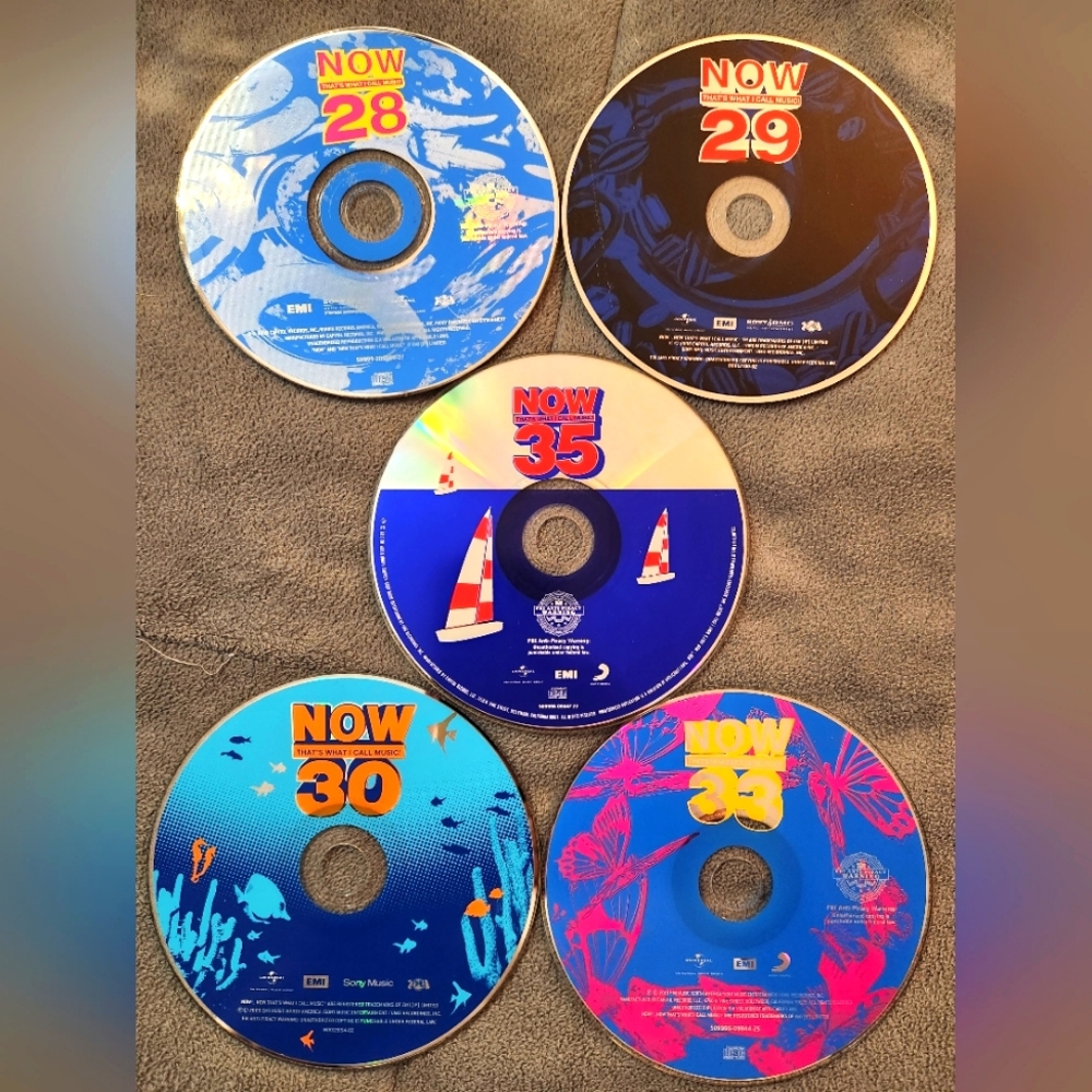 5 "Now Hear This" Compact Disc's